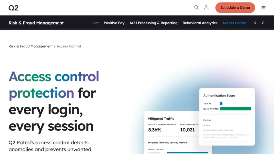 Q2 Access Control screenshot