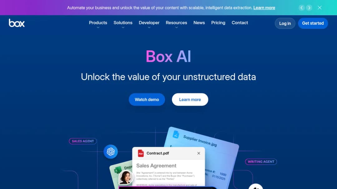 Box AI screenshot