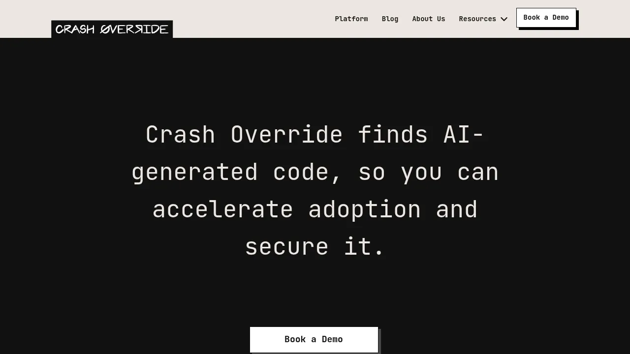 Crash Override screenshot