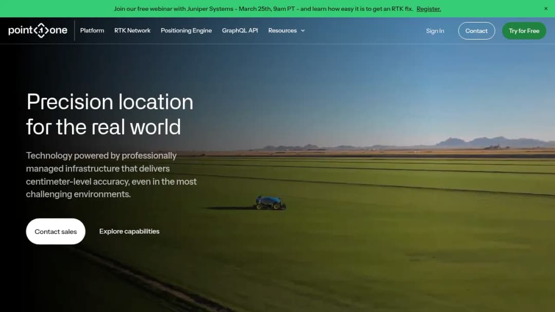 Point One Navigation screenshot
