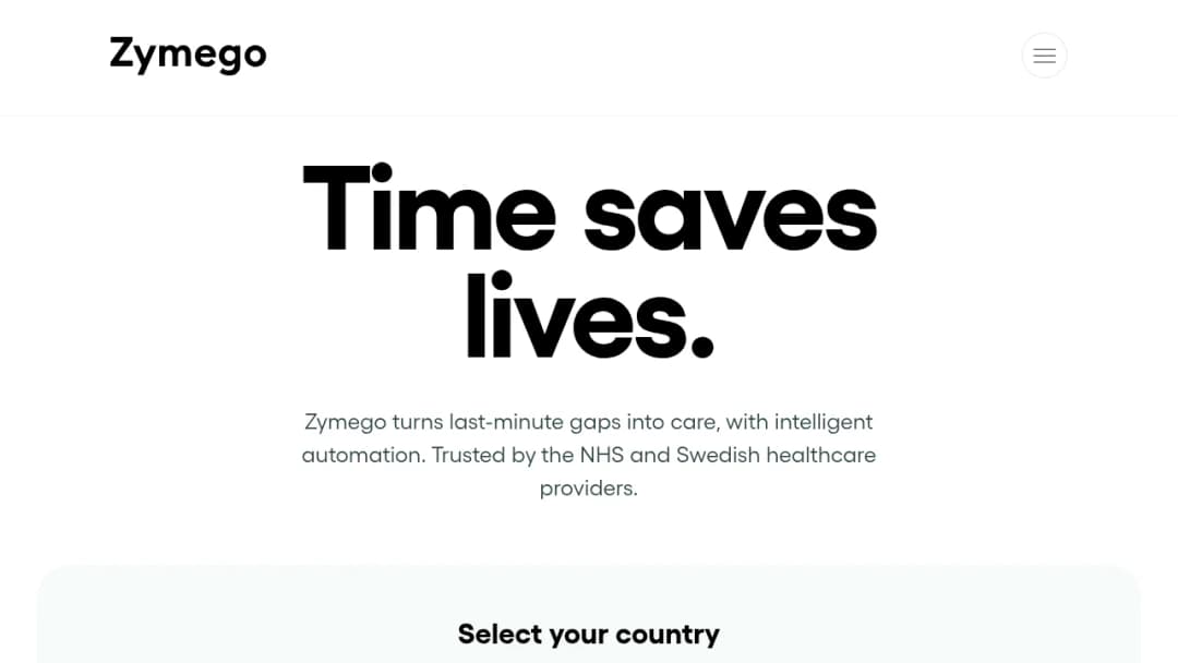 Zymego screenshot