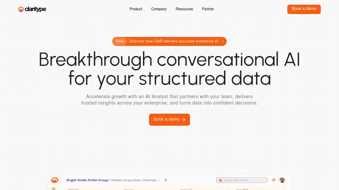 Claritype screenshot