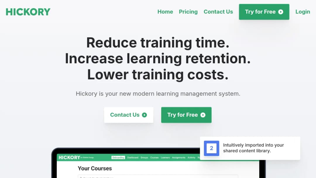 Hickory screenshot