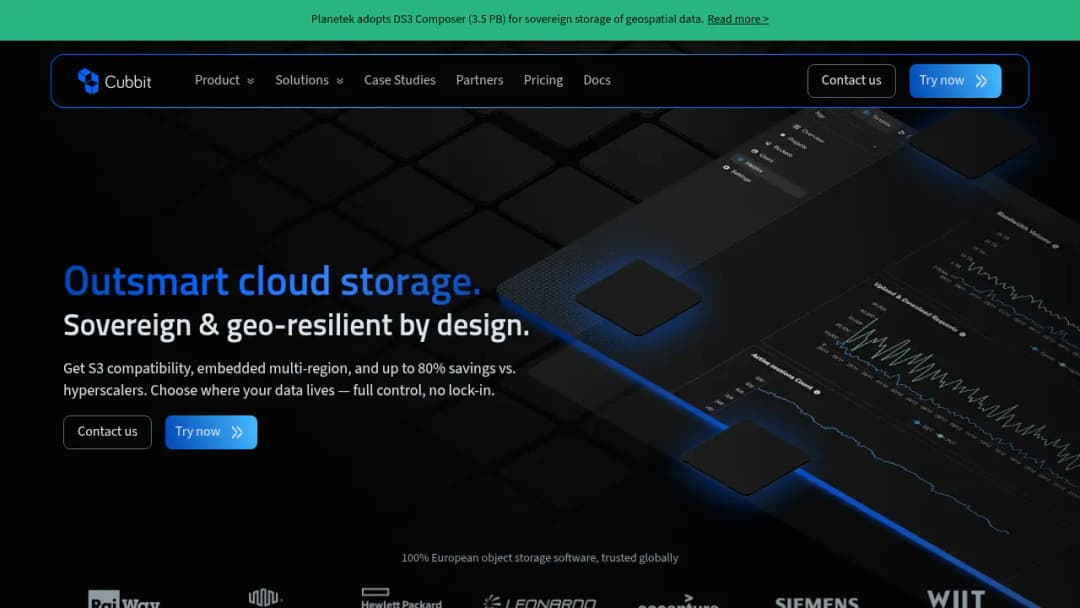 Cubbit screenshot