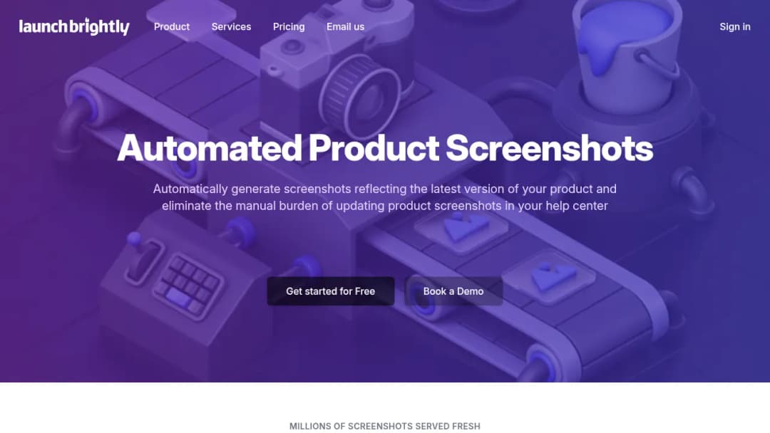 LaunchBrightly screenshot