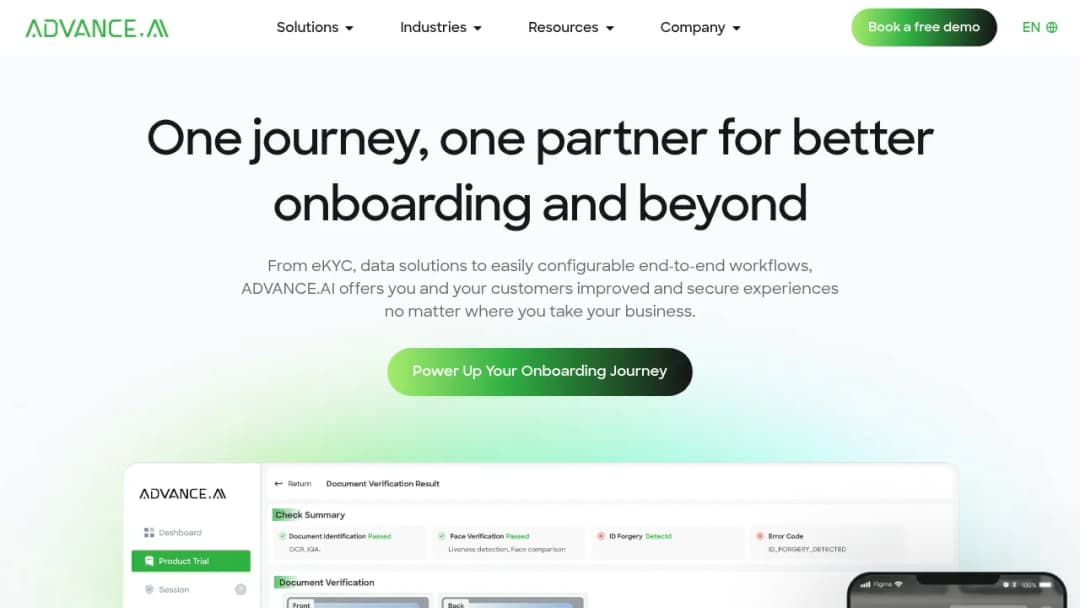 ADVANCE.AI screenshot