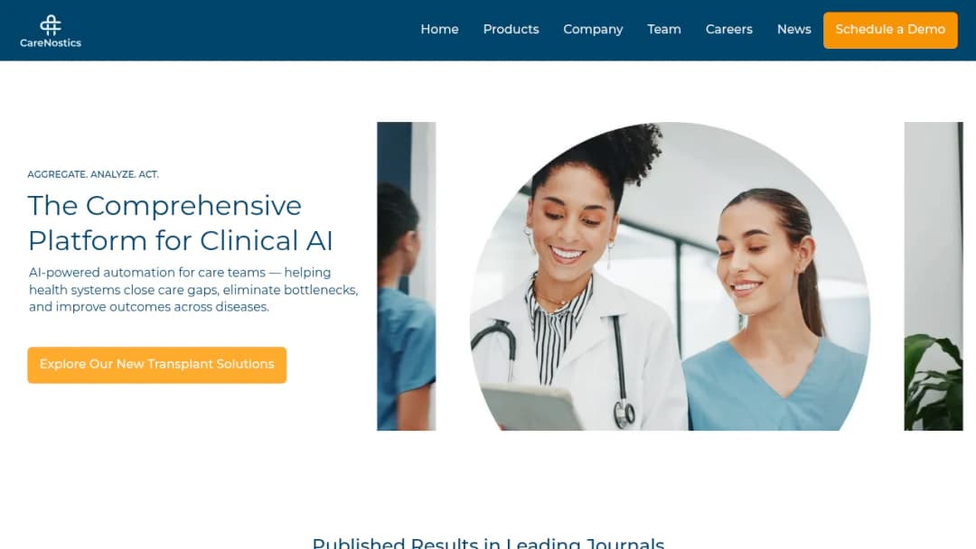 Carenostics screenshot