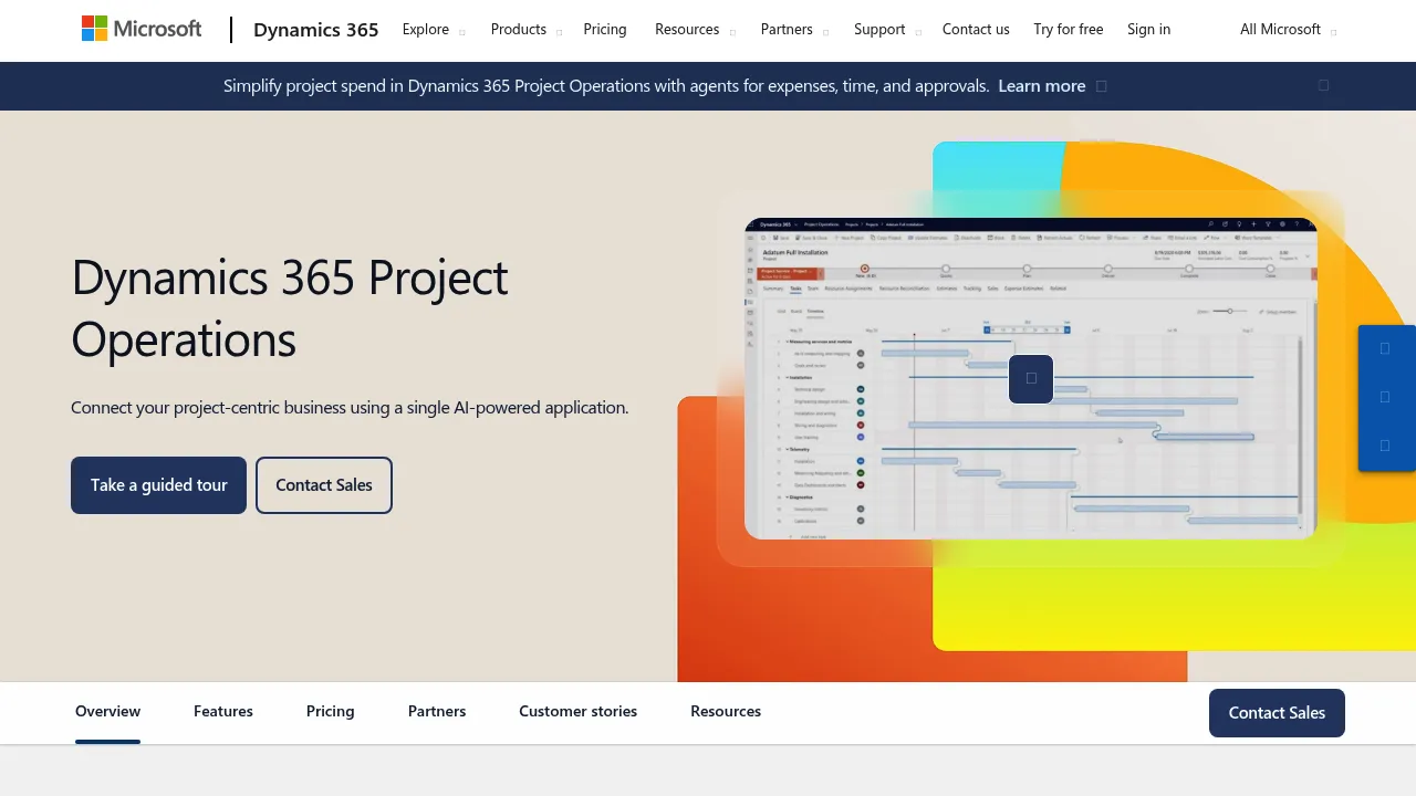 Dynamics 365 screenshot