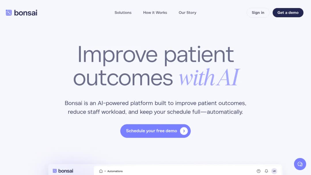 Bonsai Health screenshot