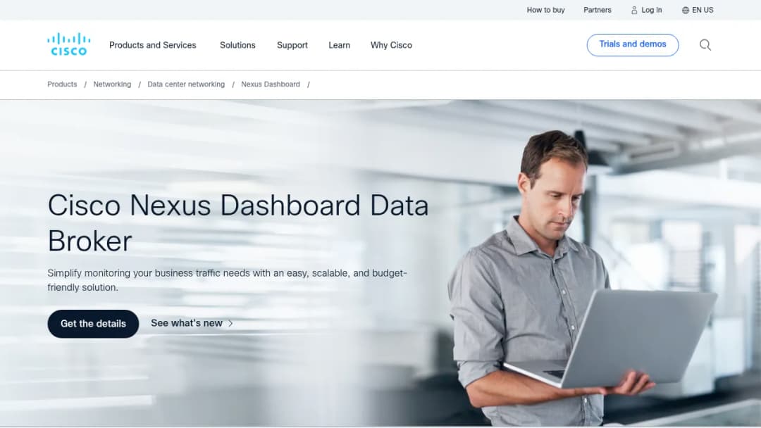 Cisco Nexus Dashboard Data Broker screenshot