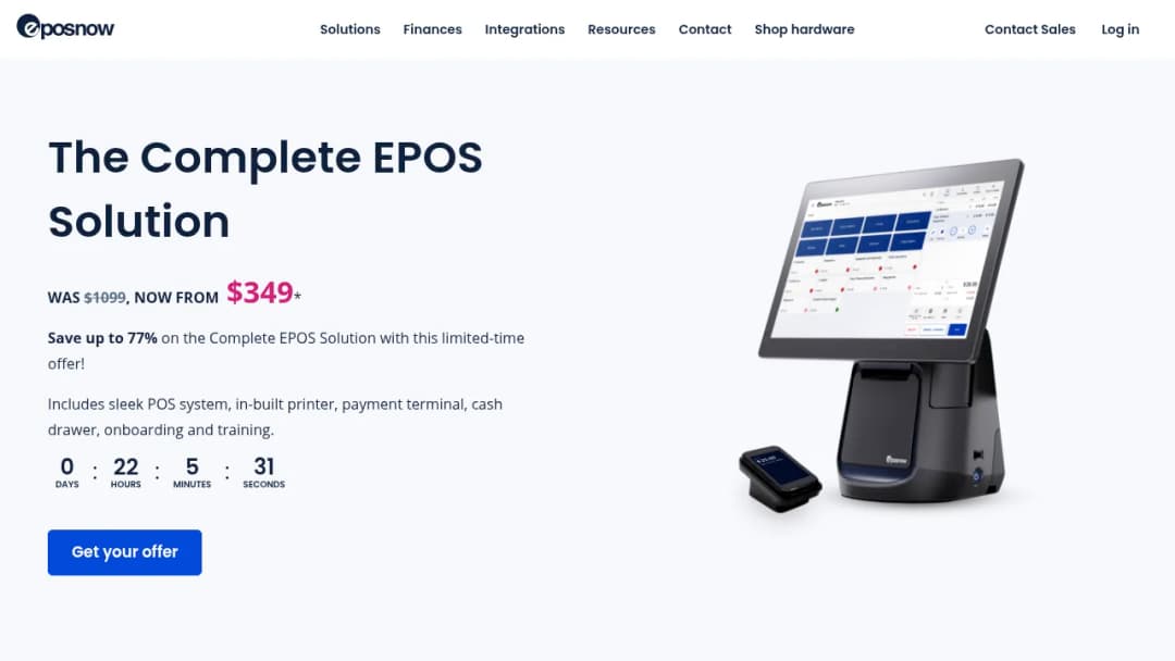 Epos Now screenshot
