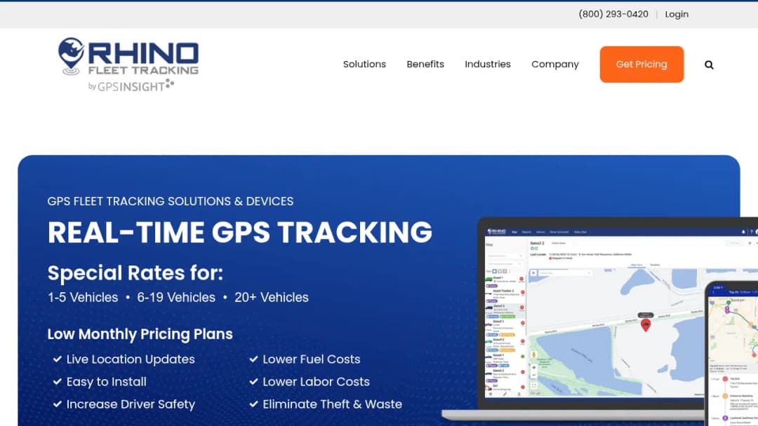 Rhino Fleet Tracking screenshot