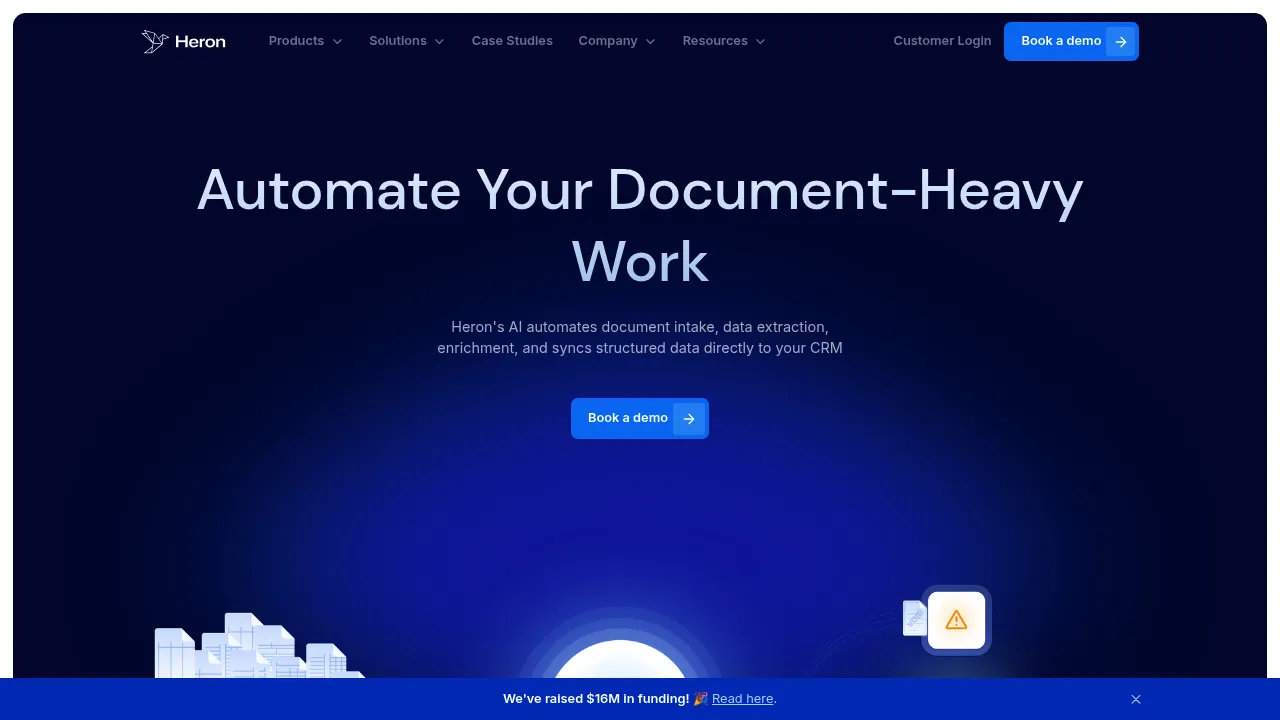 Heron Data screenshot