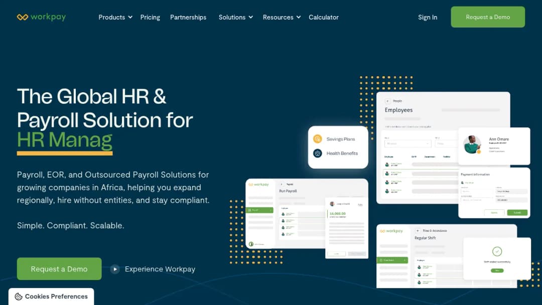 Workpay screenshot
