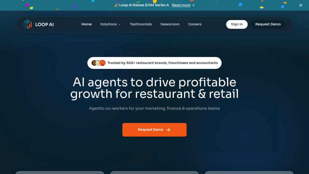 Loop AI - Delivery Intelligence Platform screenshot
