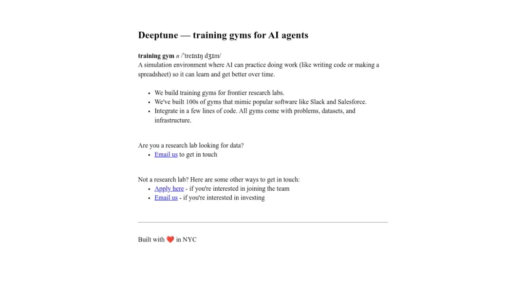 Deeptune screenshot