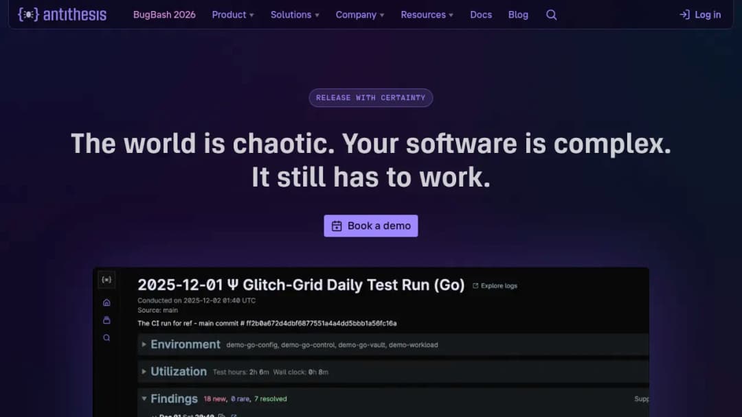 Antithesis screenshot