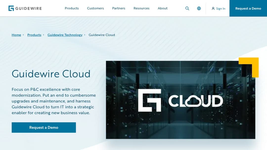 Guidewire Cloud screenshot