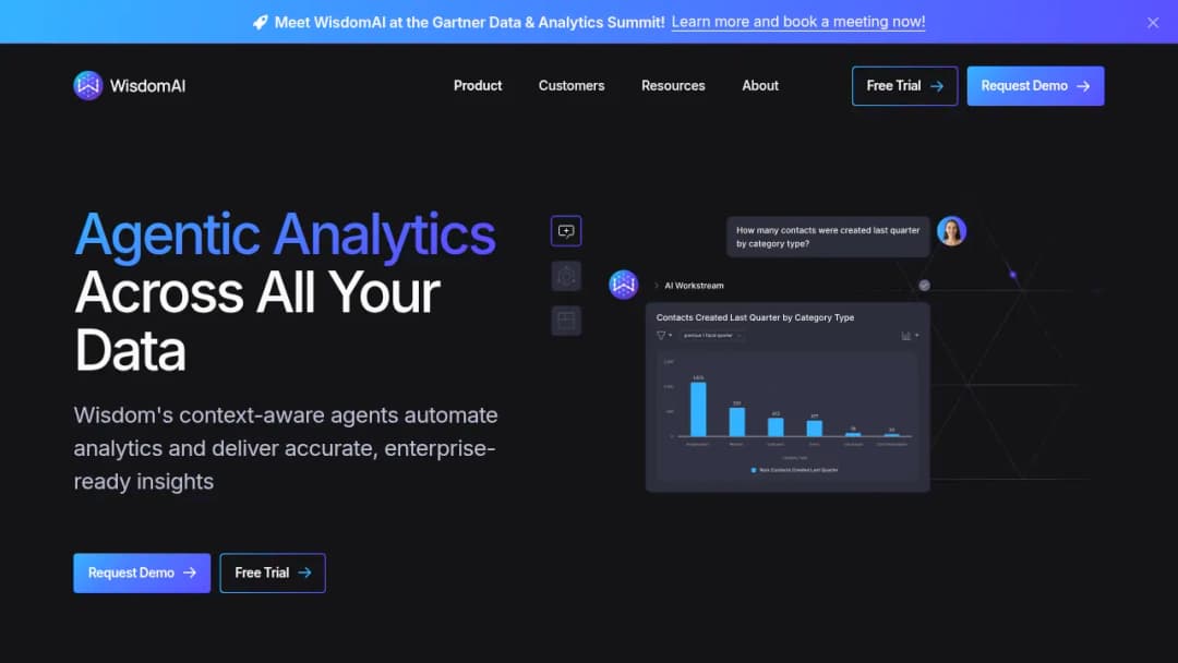 WisdomAI screenshot