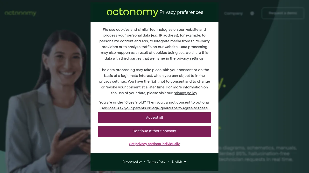 octonomy screenshot