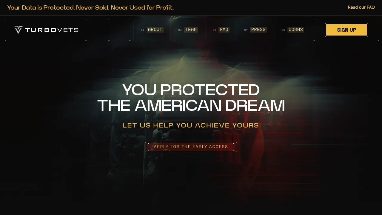 TurboVets, Inc. screenshot