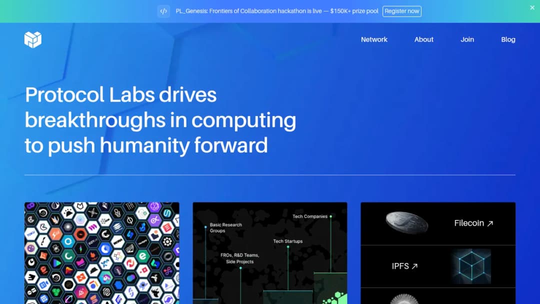 Protocol Labs screenshot