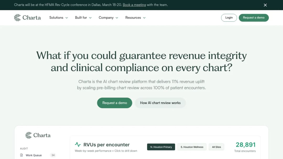 Charta Health screenshot