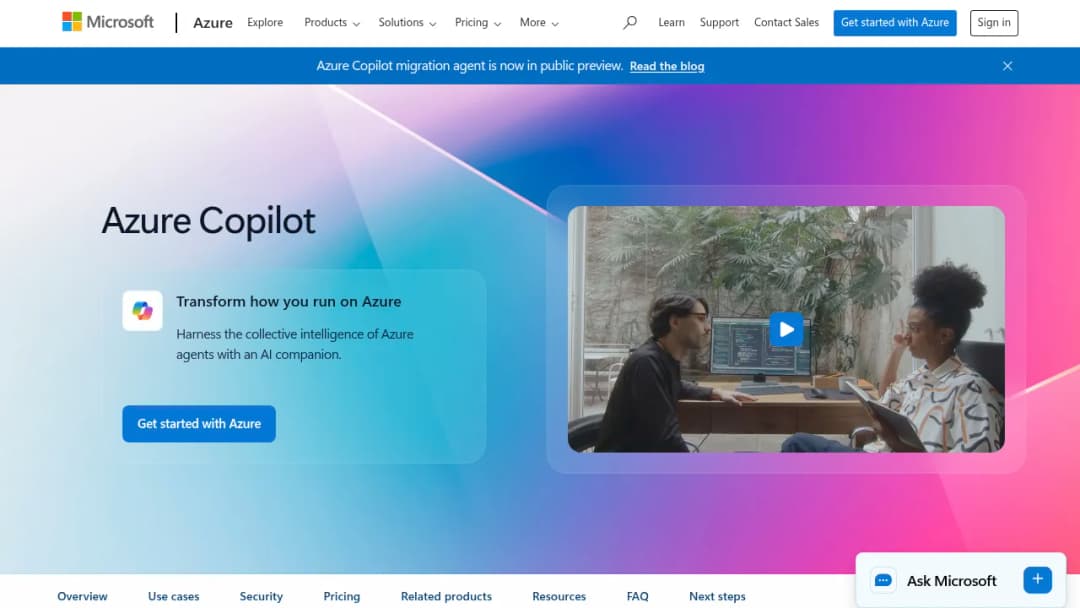 Microsoft Copilot for Azure screenshot