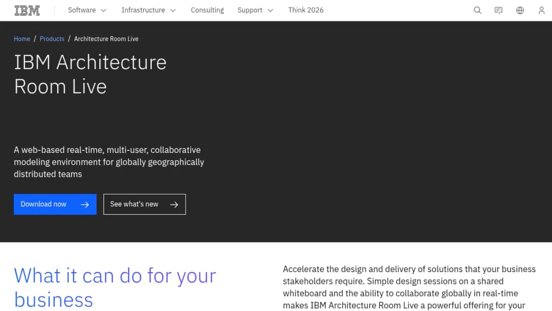 IBM Architecture Room Live screenshot