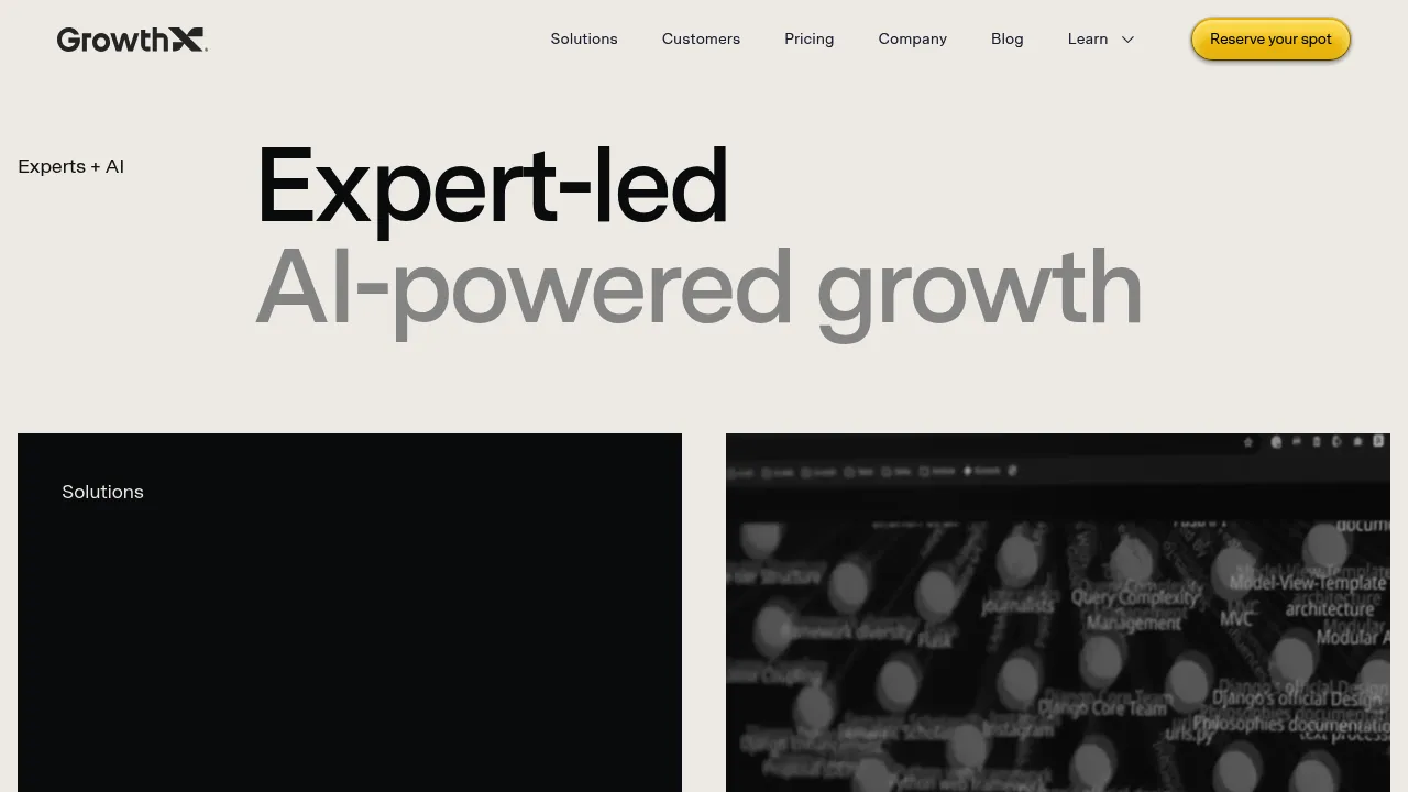 GrowthX AI screenshot
