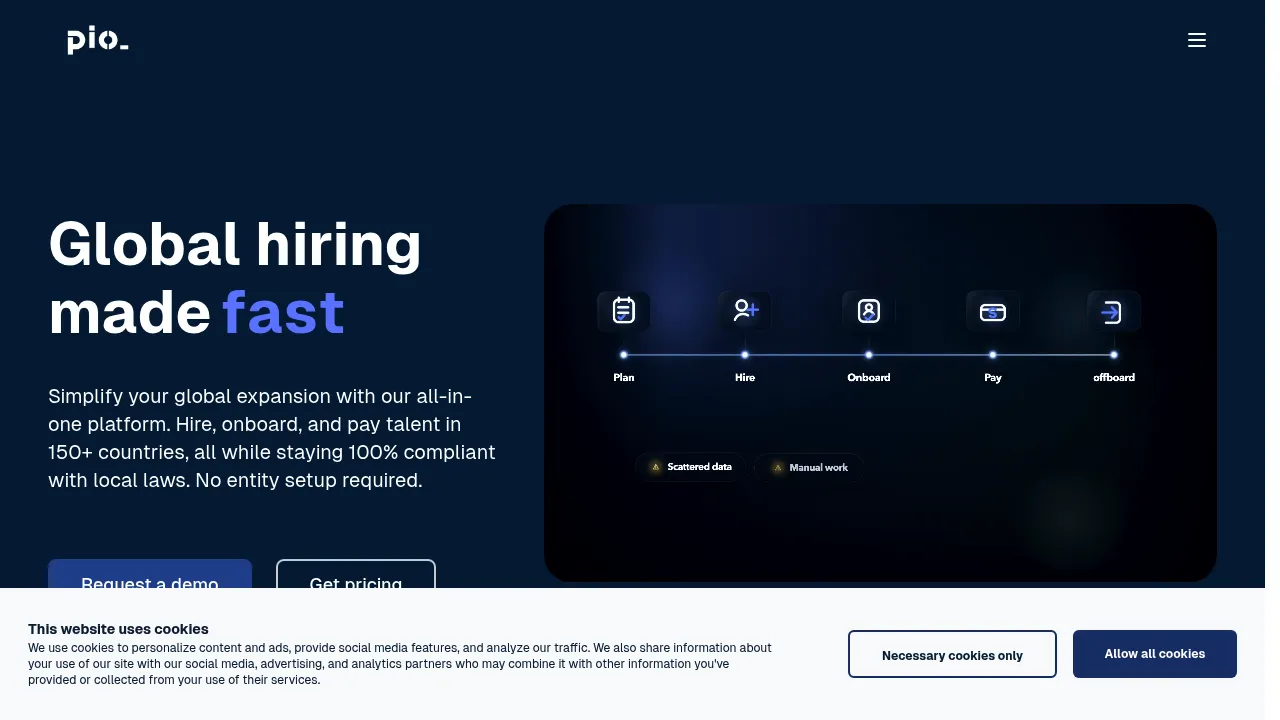 PIO (Formerly PayInOne) screenshot
