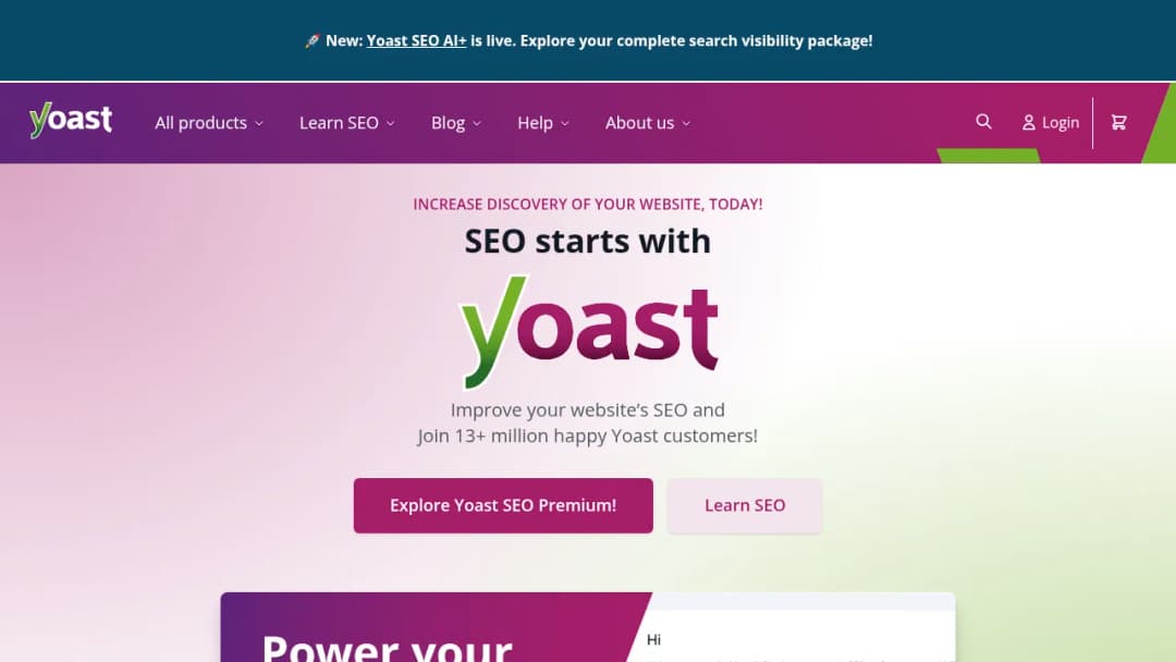 Yoast SEO screenshot