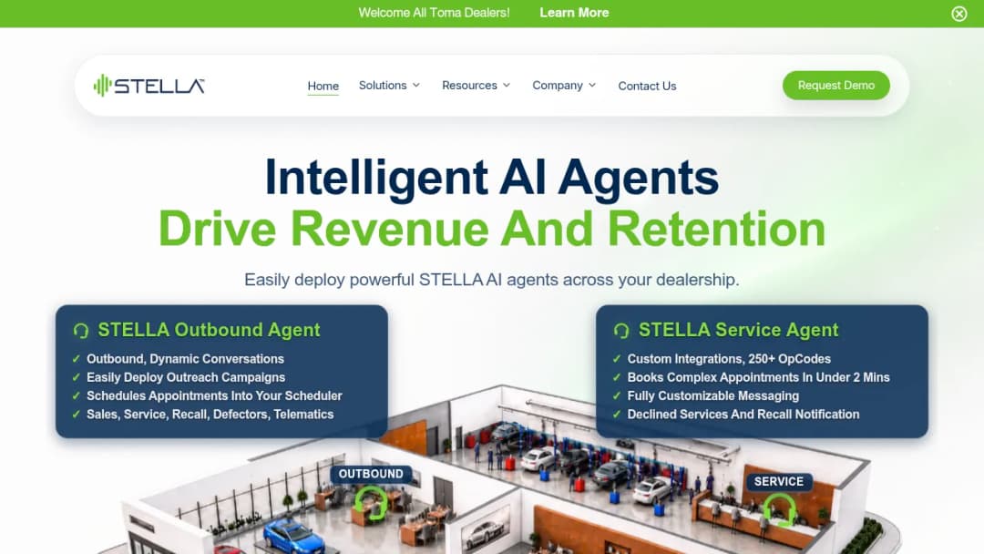 STELLA Automotive screenshot