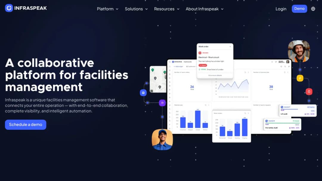 Infraspeak screenshot