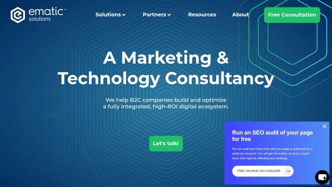 Ematic Solutions screenshot