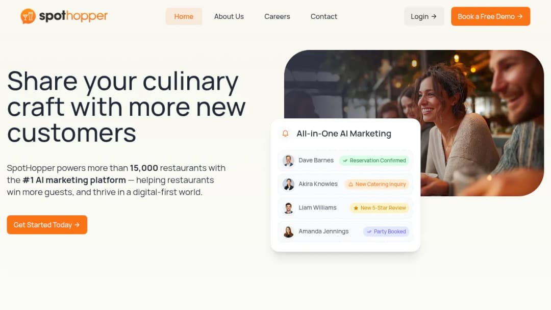 SpotHopper screenshot