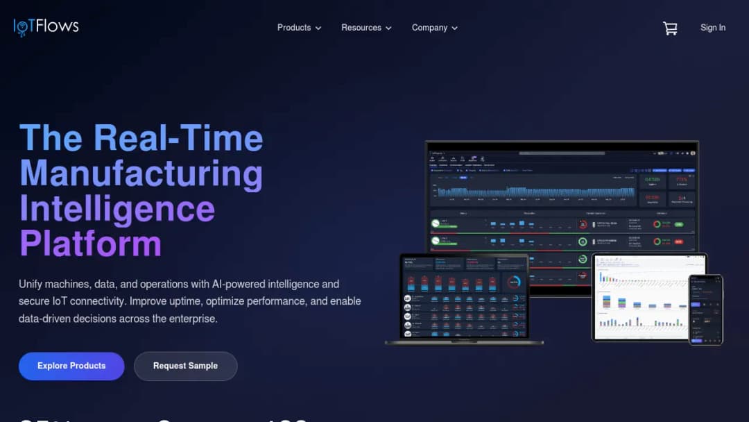 IoTFlows screenshot