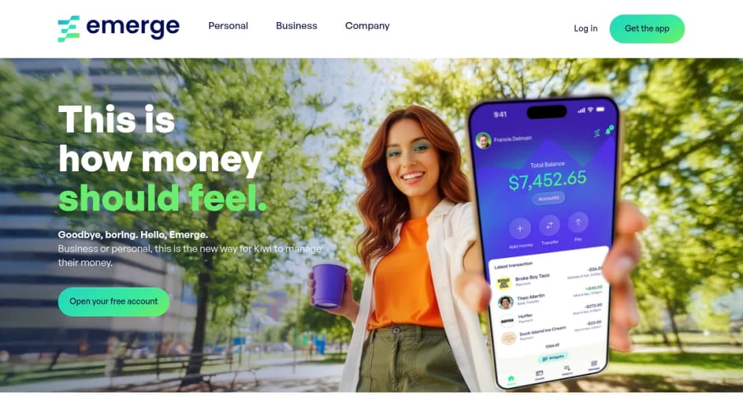 Emerge screenshot