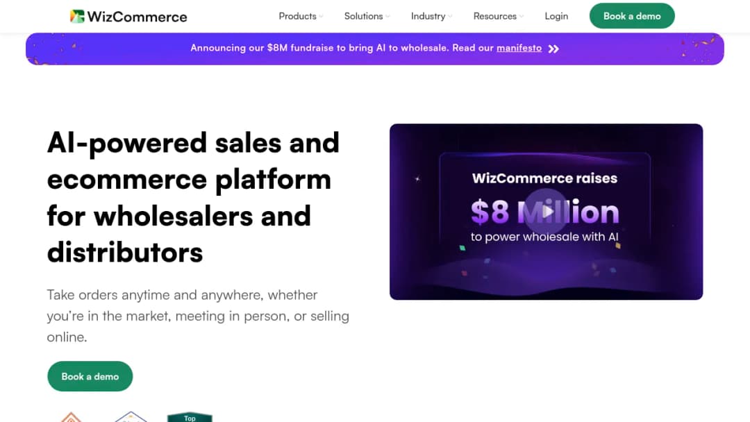 WizCommerce screenshot