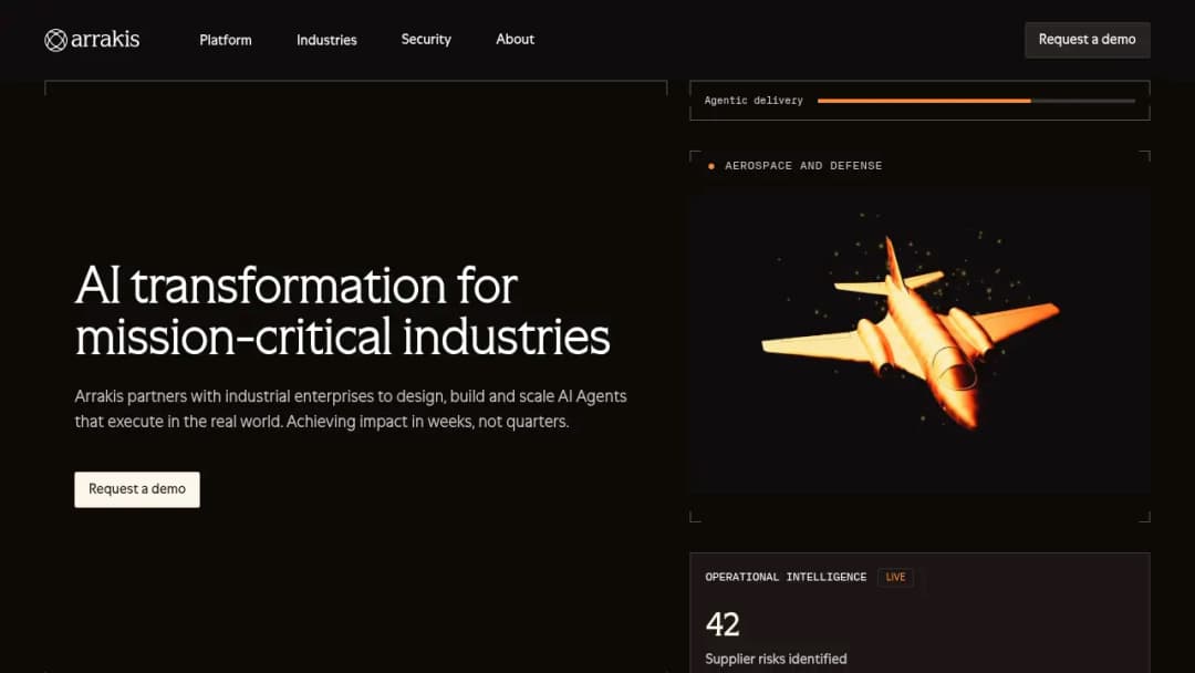 Arrakis Technologies screenshot