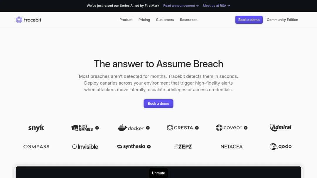 Tracebit screenshot