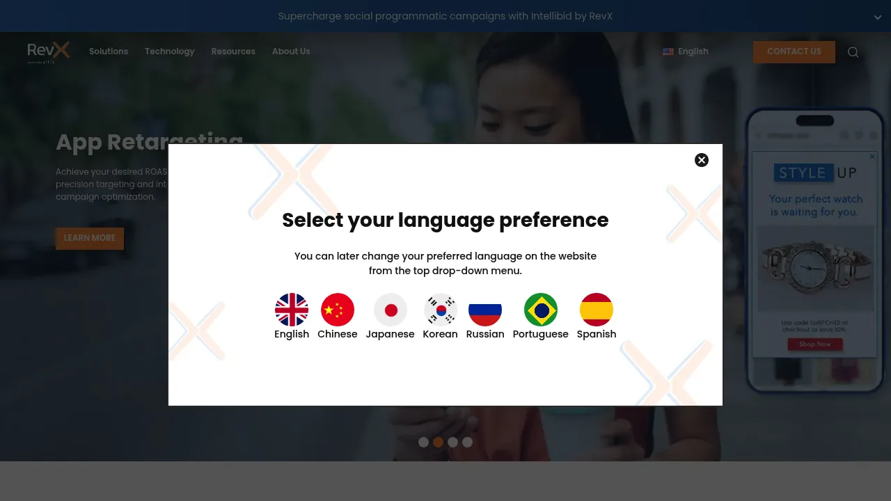 RevX screenshot