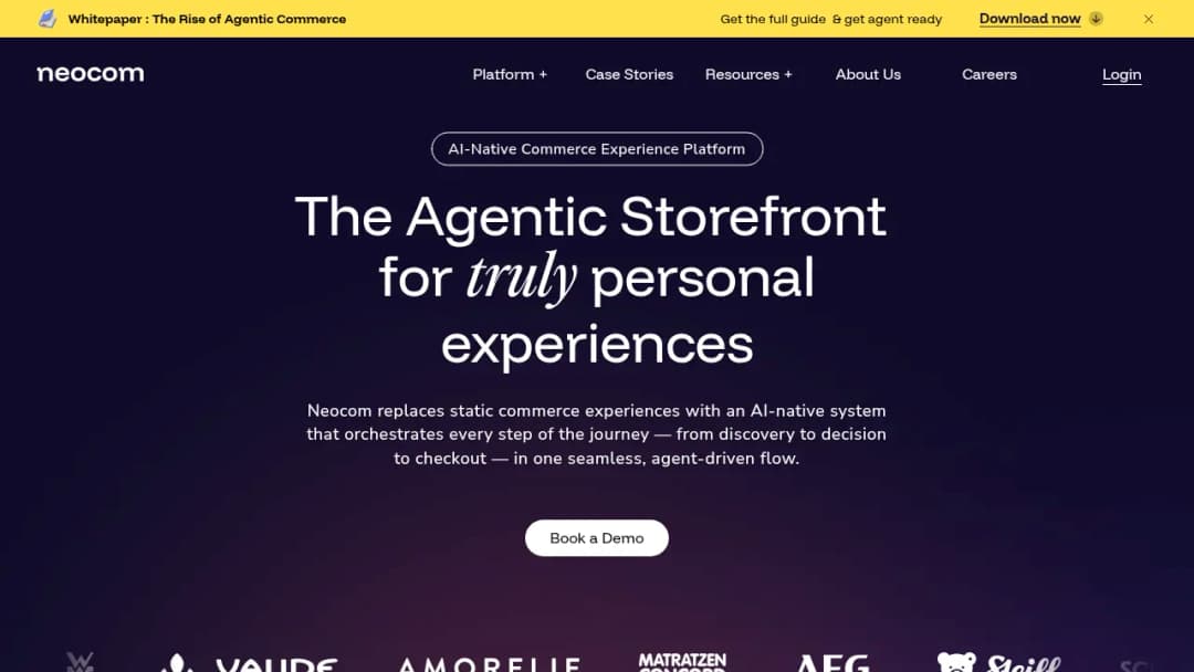 Neocom.ai screenshot