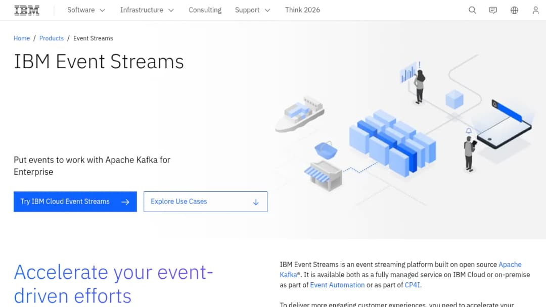 IBM Event Streams screenshot