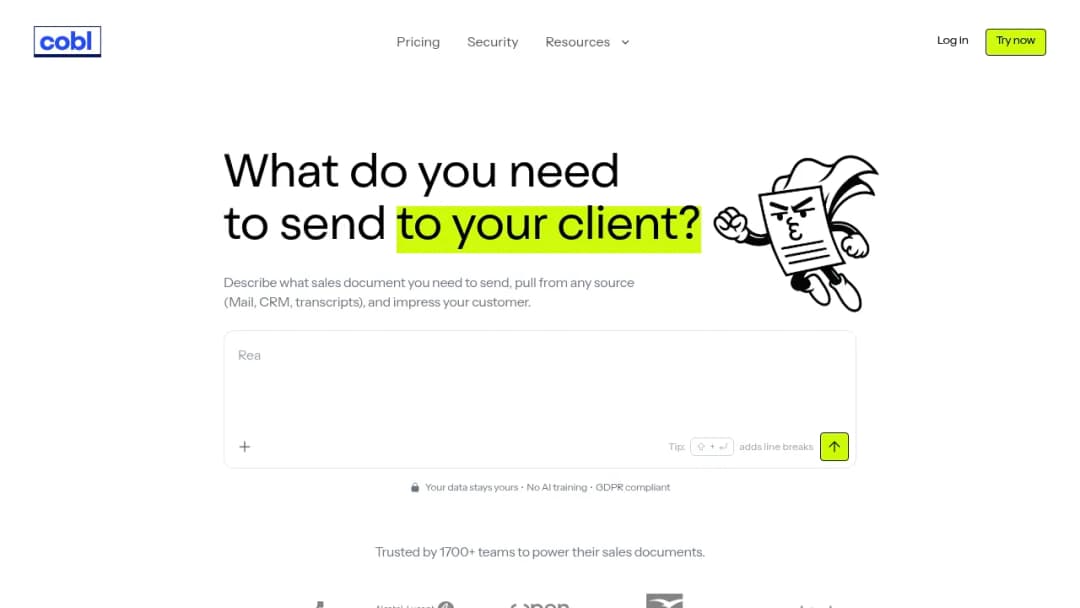 Cobl screenshot