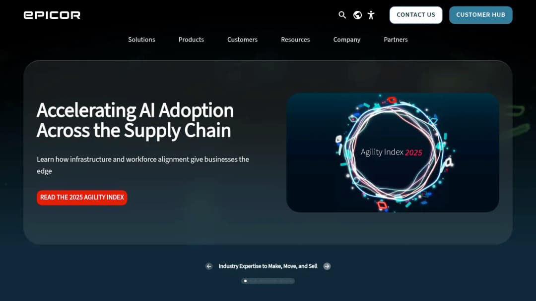 Epicor screenshot