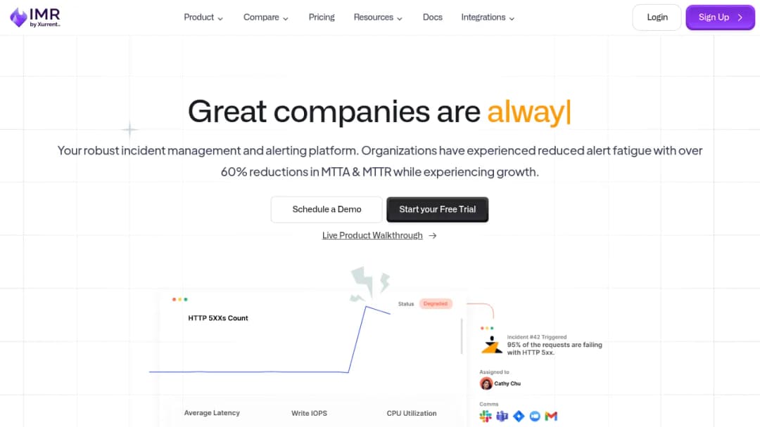 Zenduty screenshot