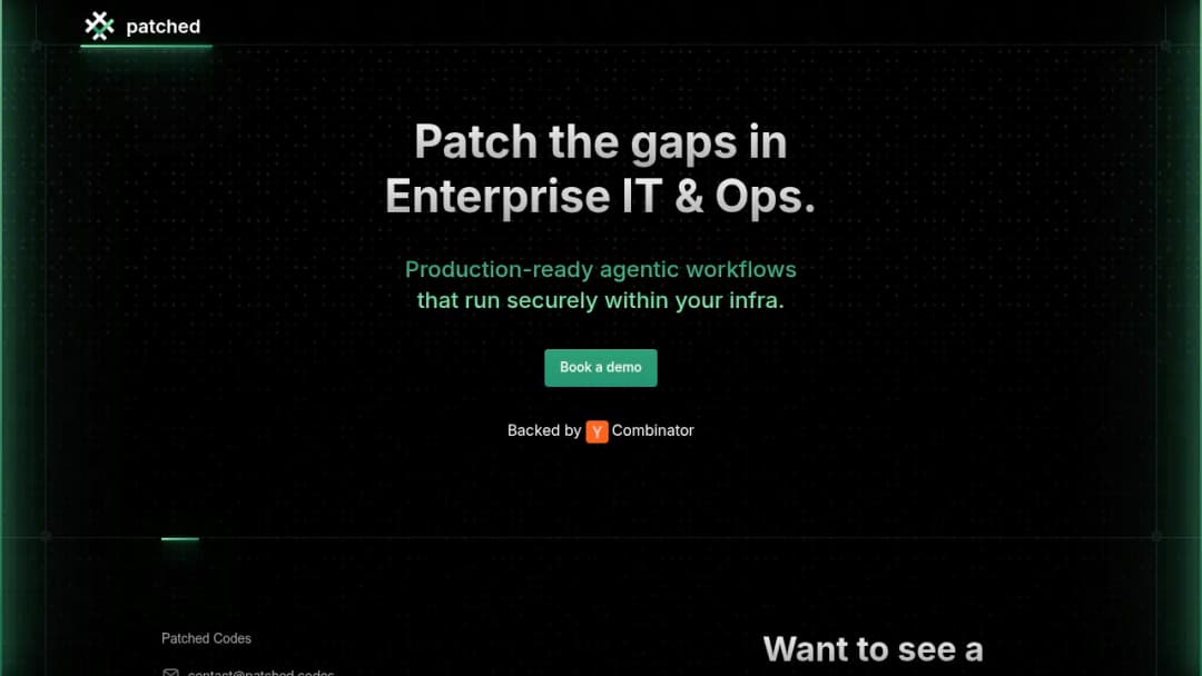 Patched screenshot