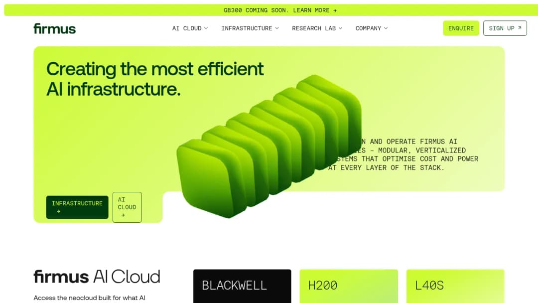 Firmus Technologies screenshot