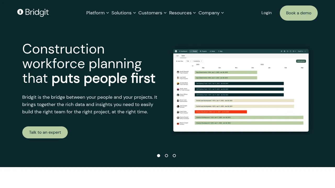 Bridgit screenshot